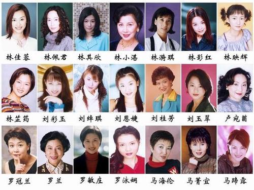 香港女演员名单大全